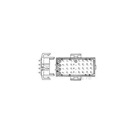 Te Connectivity 36P MR HDR ASSY V0 RED 640506-2